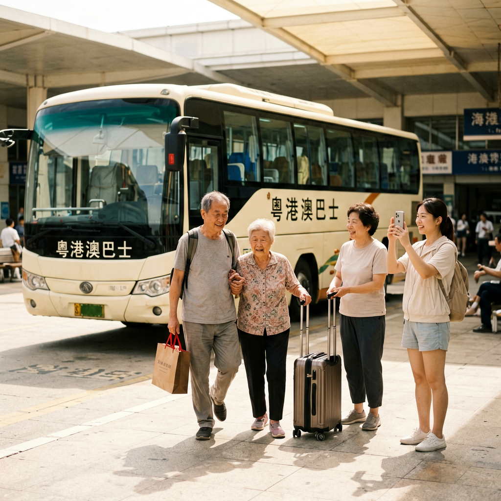 云浮罗定到香港跨境巴士时刻表与过关攻略，长辈出行这样走最省心