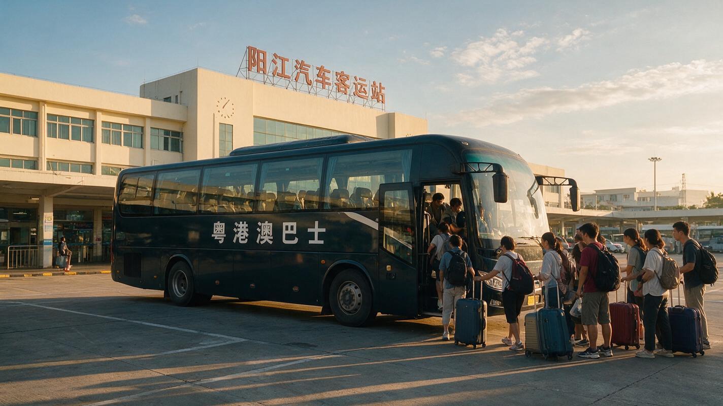 文章开篇场景:阳江人周末去香港,真的不用再折腾了说真的,以前阳江人去香港,光是想到要转车、过关、再转车就头大。但现在不一样了——阳江汽