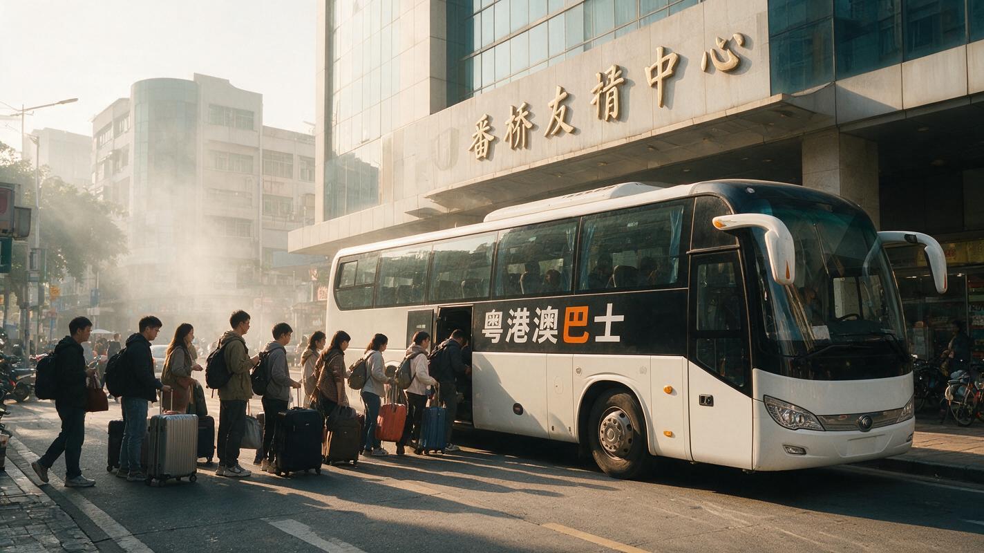 文章开篇场景：说真的，每次从番禺去香港，最烦的不是过关，而是「先得折腾到广州市区」这一步。地铁转地铁，拖着箱子换乘，人还没到口岸就累了