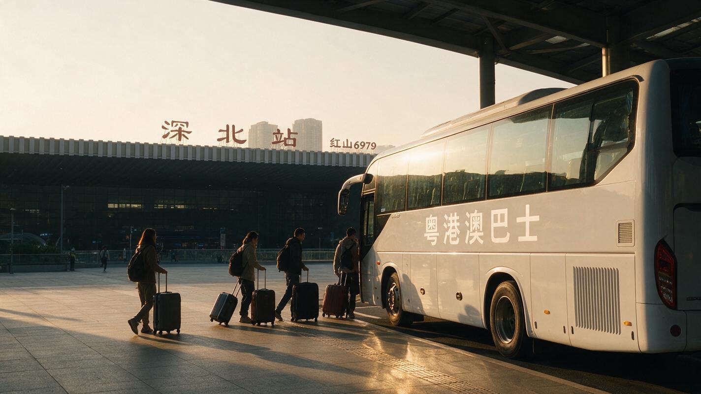 文章开篇场景：说真的，每次从深圳去香港，最头疼的就是「到底从哪个口岸走」。福田口岸人多、罗湖口岸绕，要是你住在龙华或者坐高铁到深圳北站