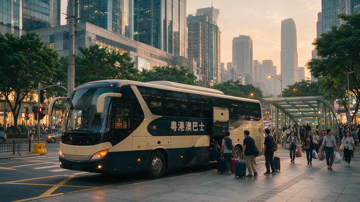 文章开篇场景:广州跨境巴士避坑:为什么天河城东门是多数人的首选搜「广州中旅巴士」