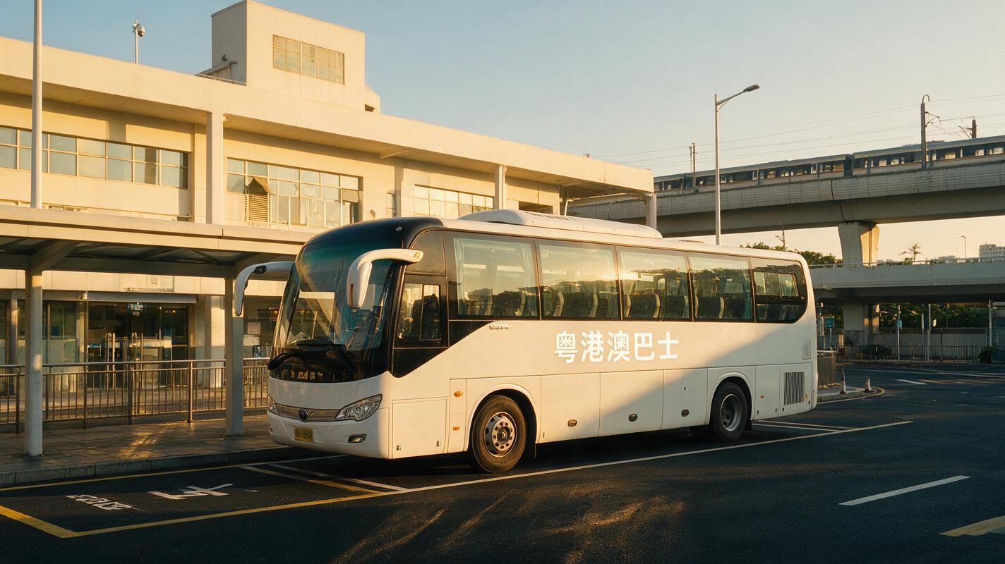 文章开篇场景:从福田口岸去香港,最省心的方式不是挤地铁转东铁线,而是直接在口岸交通楼坐跨境巴士。每天7:00到20:00,环岛中港通从