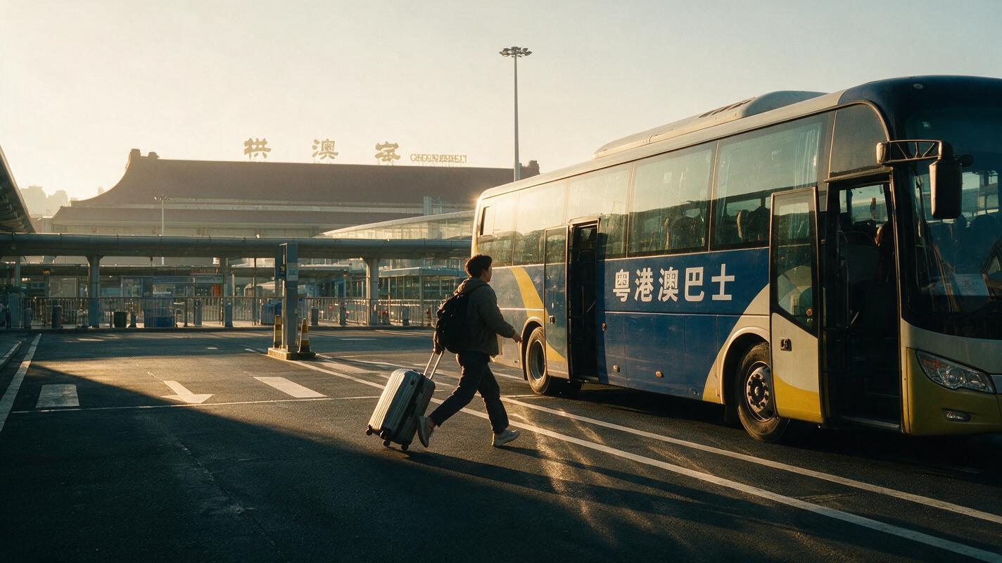 文章开篇场景:开头:澳门关闸去香港,跨境巴士到底怎么坐?说真的,每次从澳门关闸过关去香港,我都见不少人一脸懵——明明跨境巴士就在眼前,