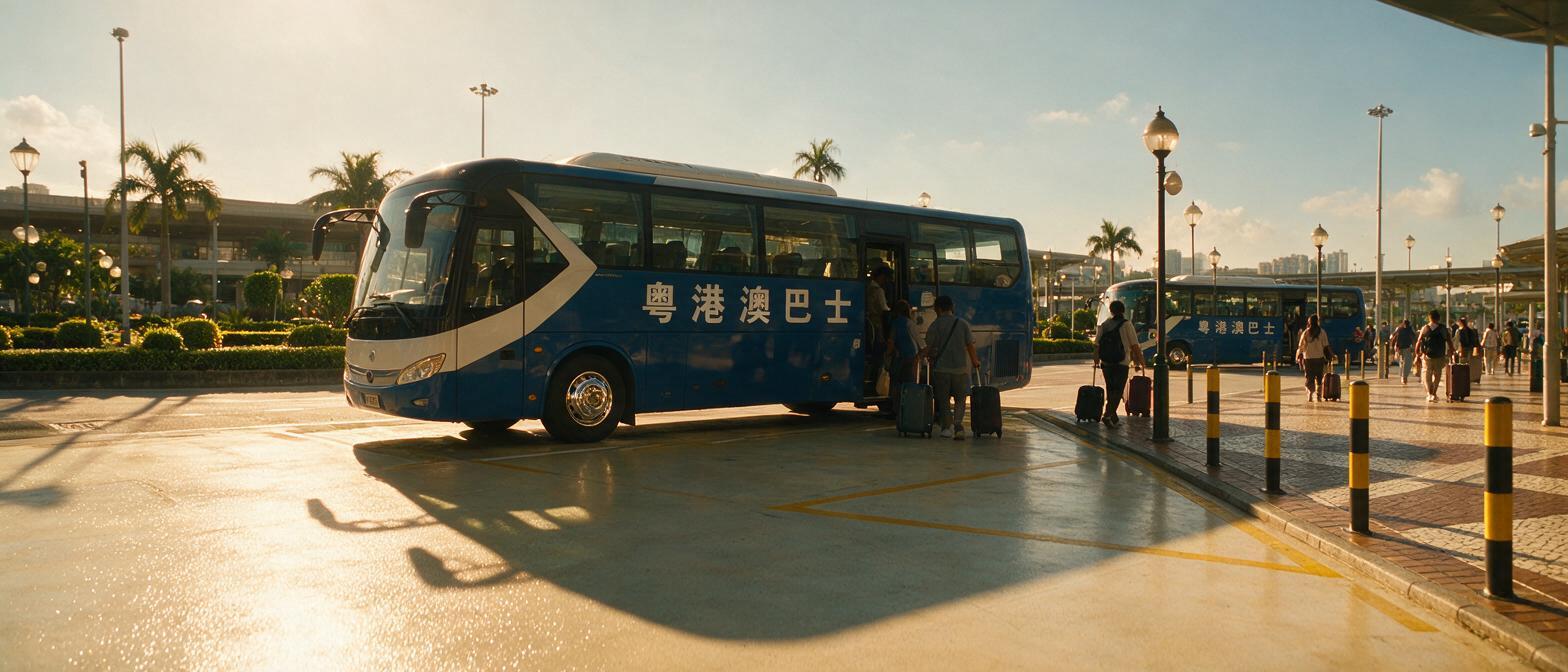 文章开篇场景：澳门关闸去香港，跨境巴士真的方便每次从澳门去香港，最头疼的就是怎么
