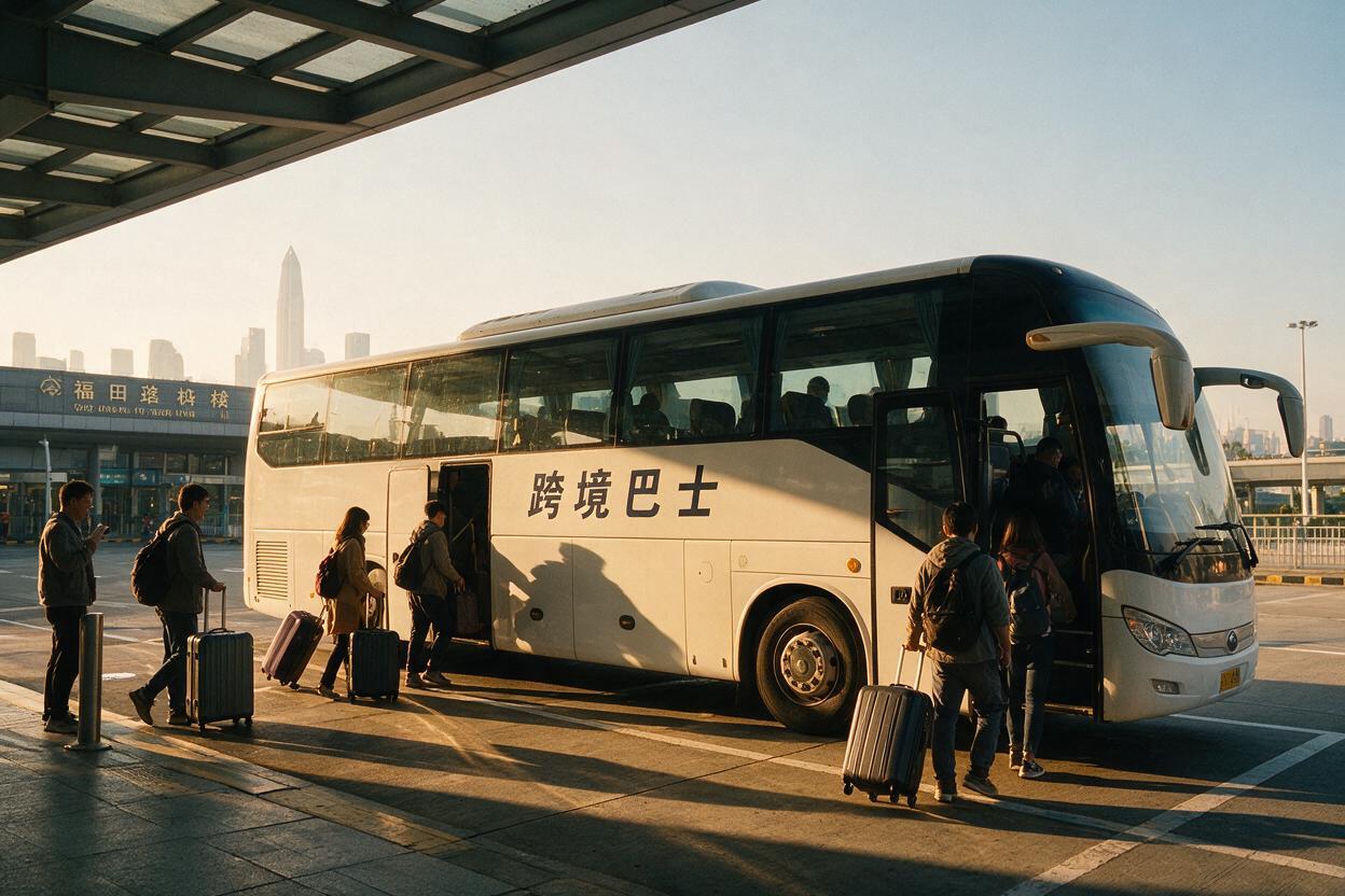 文章开篇场景：每次去香港都要查半天哪个口岸快？说真的，从福田口岸出发，地铁4号线直达，过关后直接上跨境巴士，80元起就能到旺角尖沙咀，