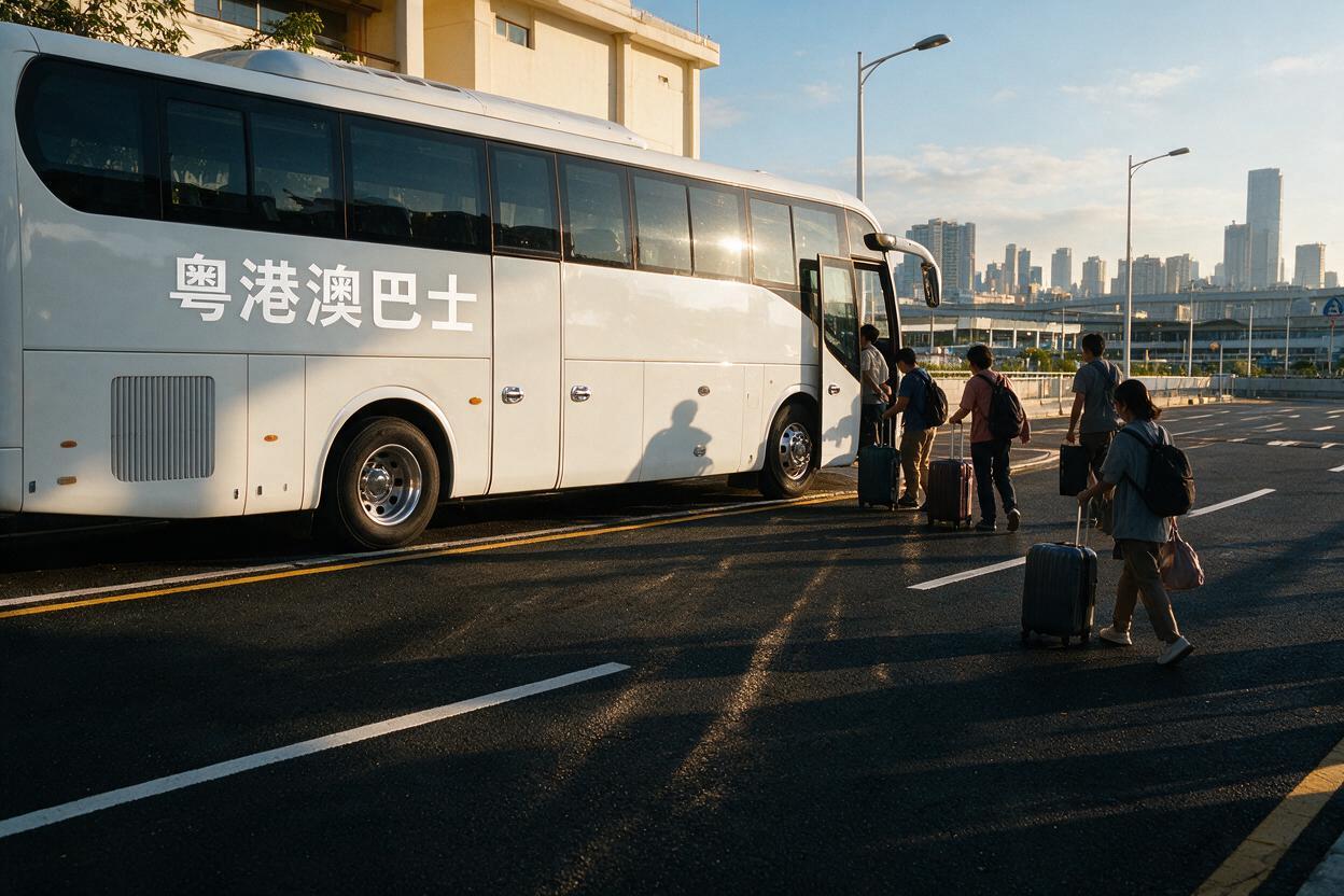文章开篇场景：深圳跨境巴士是珠三角往