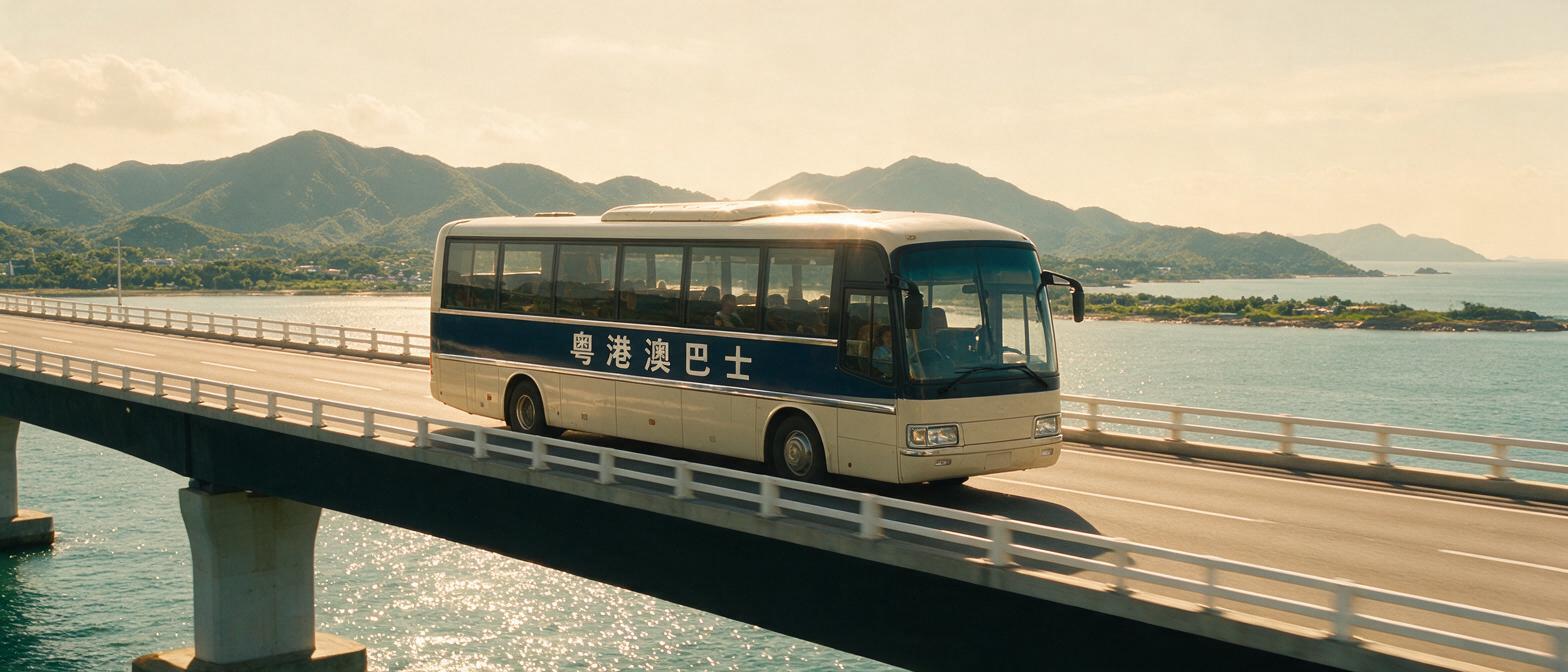 文章中段场景：商务出行的话，选早上7点那班，到香港刚好9点多，不耽误上午的会。车上能充电、有Wi-Fi，办公完全没问题。微信搜「粤港澳