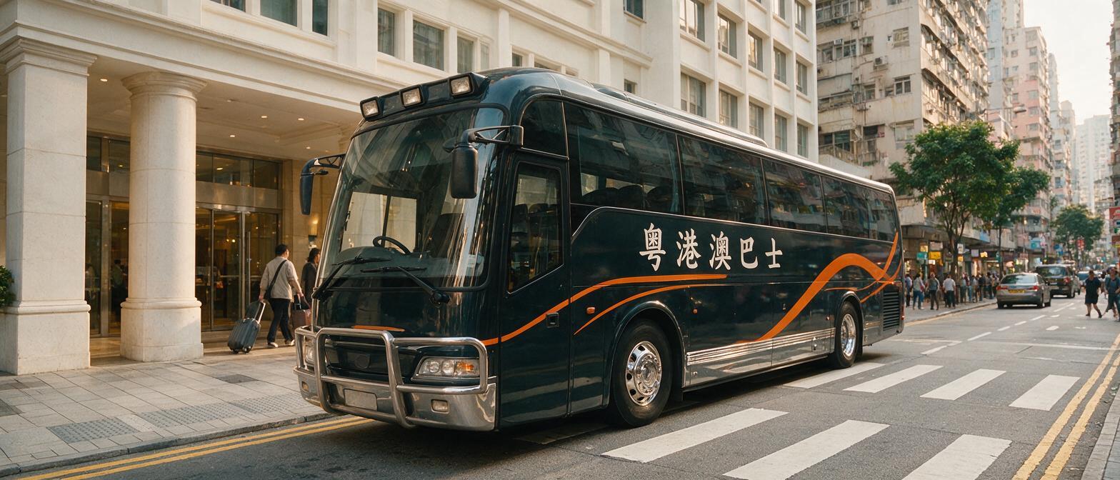 文章开篇场景：香港跨境巴士：旺角维景酒店上车点，90分钟直达深圳湾很多人第一次在
