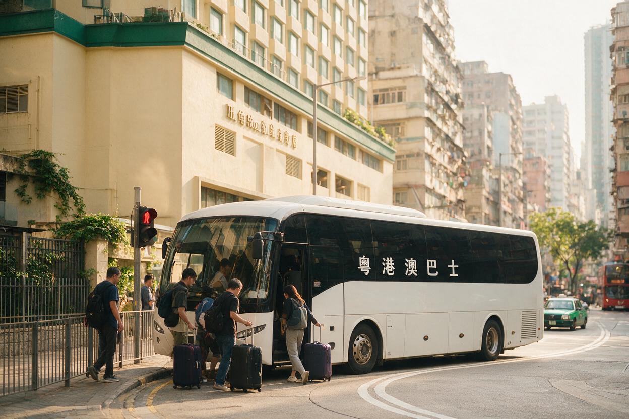 文章开篇场景：说真的，每次从香港去深圳，最崩溃的就是拖着行李箱在地铁里换乘。明明人在旺角，还得先坐港铁到上水，再转巴士过关，一趟下来少