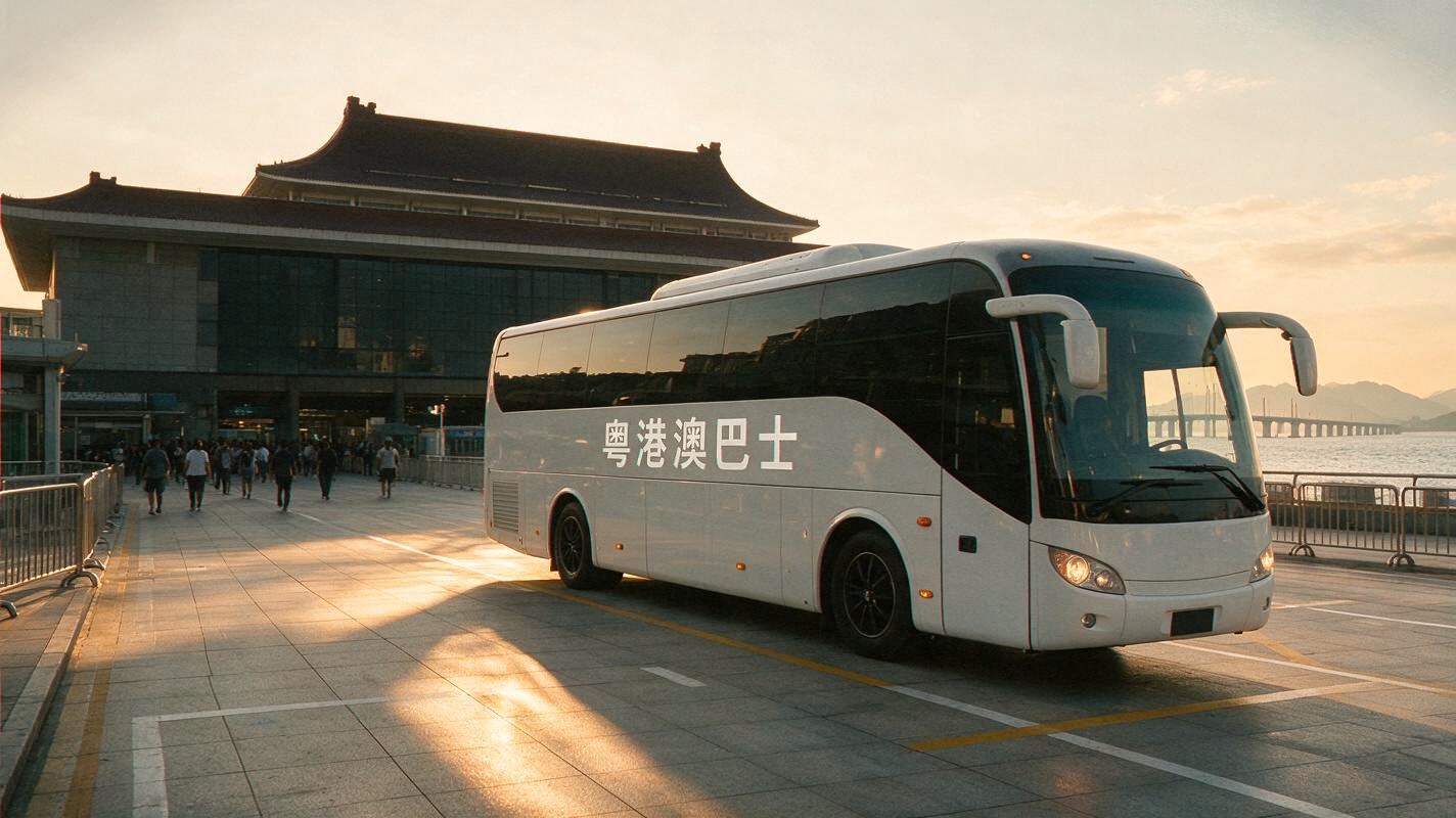 文章开篇场景：带娃去澳门玩，最怕的就是拖着行李、抱着孩子、还要在口岸排长队折腾半