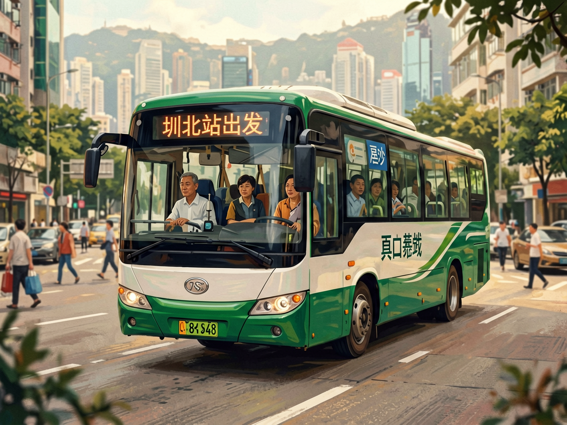 文章开篇场景:深圳跨境巴士是珠三角居民往返香港最省心的交通方式,尤其从深圳北站出发,不用拖着行李换乘地铁再挤口岸,一票直达旺角或尖沙咀