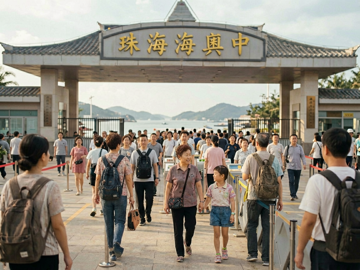 文章开篇场景：说真的，每次带爸妈从珠海去澳门，最怕的就是过关折腾。拱北口岸人多的时候，排队排到怀疑人生。但今天我要跟你讲个省心法子——