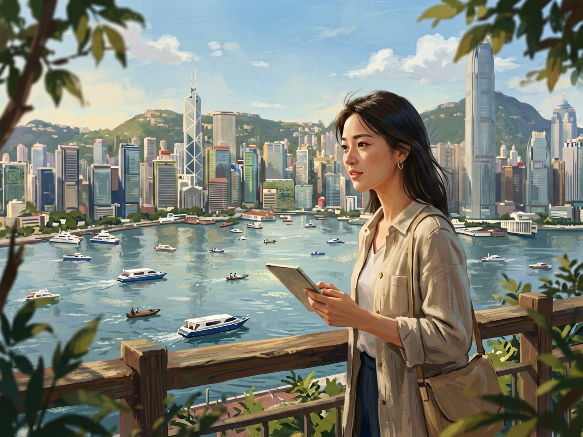 文章中段场景：🗺️ 湛江→香港一日/两日游路线推荐结合环岛中港通的班次，推荐两条经典路线：