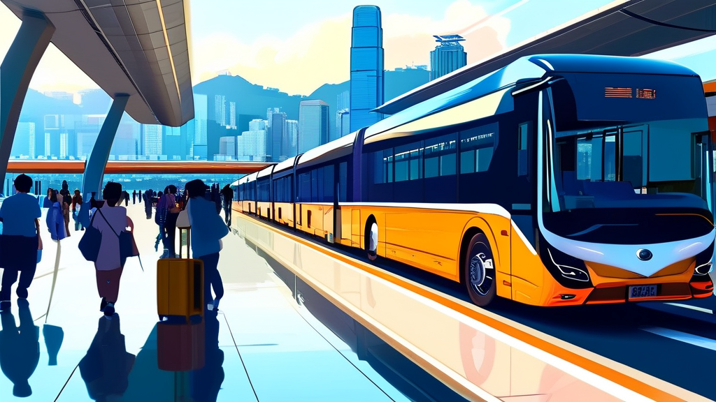文章开篇场景:深圳跨境巴士是深港两地通勤最省心的选择,尤其从福田口岸出发,地铁4号线直达、过关即上车。本文以福田口岸交通楼的上车点为例